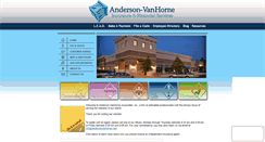 Desktop Screenshot of andersonvanhorne.com